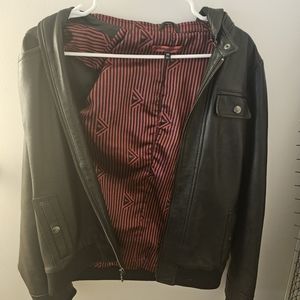 Modern Amusement Leather Jacket